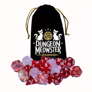 Dungeon Meowster Drawstring Bag