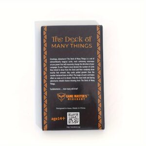 The Deck of Many Things